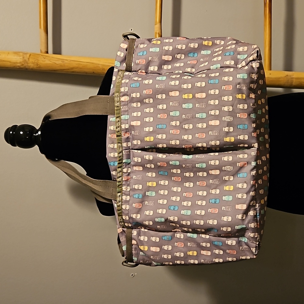 Lesportsac RYAN Milk Bottle Tote/diaper bag